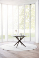 Matbord \'Calverton\' Pyöreä 120cm - Ruskea