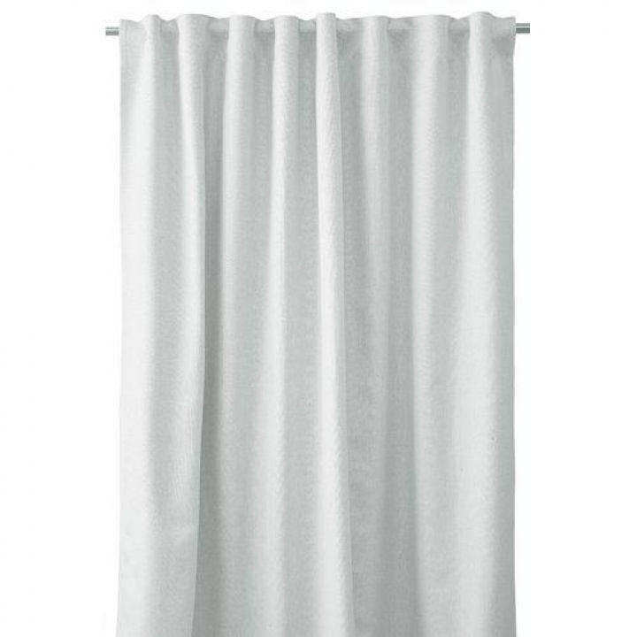 2-pack Gardin \'Colin\' 135x160 - Valkoinen ryhmässä Sisustus / Kankaat / Verhot @ Reforma (1207-NO-002)