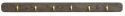 Kroklist \'Inverness\' 65cm - Ruskea
