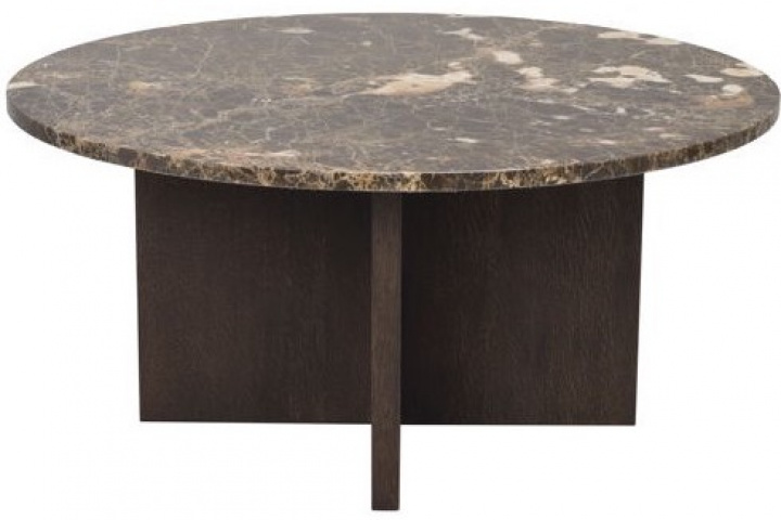 Soittop&ouml;yt&auml; \'Brooksville\' Py&ouml;re&auml; 90cm - Ruskea ryhmässä Huonekalut / Pöydät / Pöytä @ Reforma (120786)