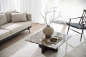 Soittopöytä \'Brooksville\' 90x90cm - Ruskea