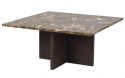 Soittopöytä \'Brooksville\' 90x90cm - Ruskea