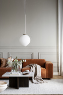 Soittopöytä \'Brooksville\' 90x90cm - Valkoinen/Ruskea