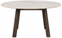Soittopöytä \'Taransay\' Pyöreä 90cm - Beige/Ruskea