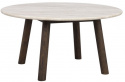 Soittopöytä \'Taransay\' Pyöreä 90cm - Beige/Ruskea
