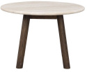 Soittopöytä \'Taransay\' Pyöreä 60cm - Beige/Ruskea