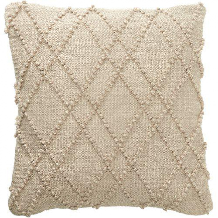 Tyynynpäällinen \'Alma\' 50x50 - Beige ryhmässä Sisustus / Kankaat / Tyynynpäälliset @ Reforma (1209-47-021)