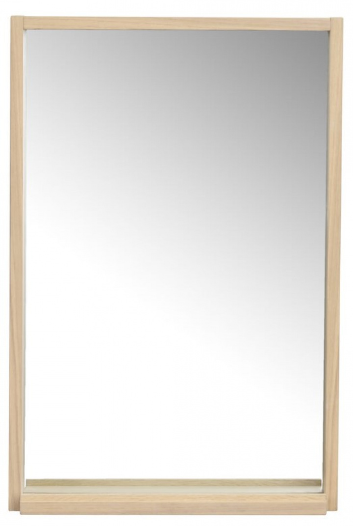 Peili \'Hillmond\' 60x40cm - Vaalea koivu ryhmässä Sisustus / Koristeet / Peilit @ Reforma (121056)
