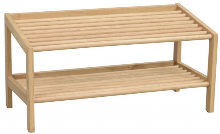 Kenkähylly \'Hillmond\' - Koivu ryhmässä Huonekalut / Hyllyt & säilytys / Hattu- ja kenkähyllyt @ Reforma (121061)