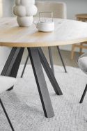 Ruokapöytä \'Maddock\' Pyöreä 135cm - Koivu