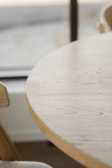 Ruokapöytä \'Glenside\' Pyöreä 130cm - Tammi