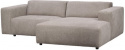 3-istuttava sohva \'Willard\' Chaise Longue H - Beige