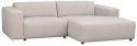 3-istuttava sohva \'Willard\' Schäslong H - Vaaleanbeige