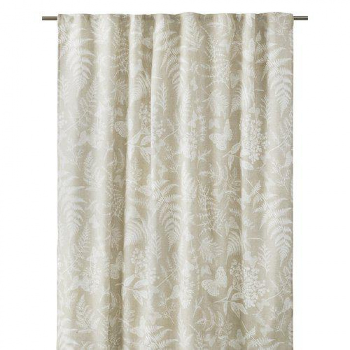 2-pack Verho \'Fern\' 135x290 - Beige ryhmässä Sisustus / Kankaat / Verhot @ Reforma (1217-20-021)