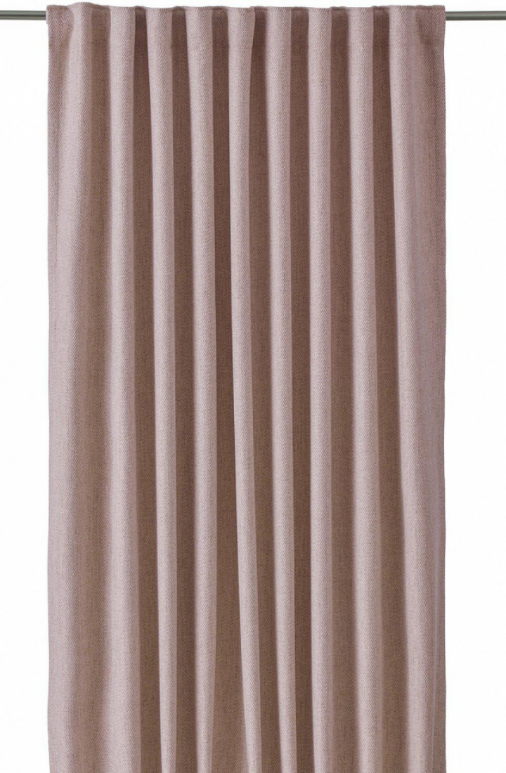 2-pack Verho \'Greenwich\' 140x280 - Vaaleanpunainen ryhmässä Sisustus / Kankaat / Verhot @ Reforma (1220-20-005)