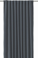 2-pack Verho \'Greenwich\' 140x280 - Tummanharmaa