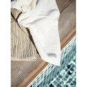 Pyyhe \'Lea\' 50x70 - Valkoinen