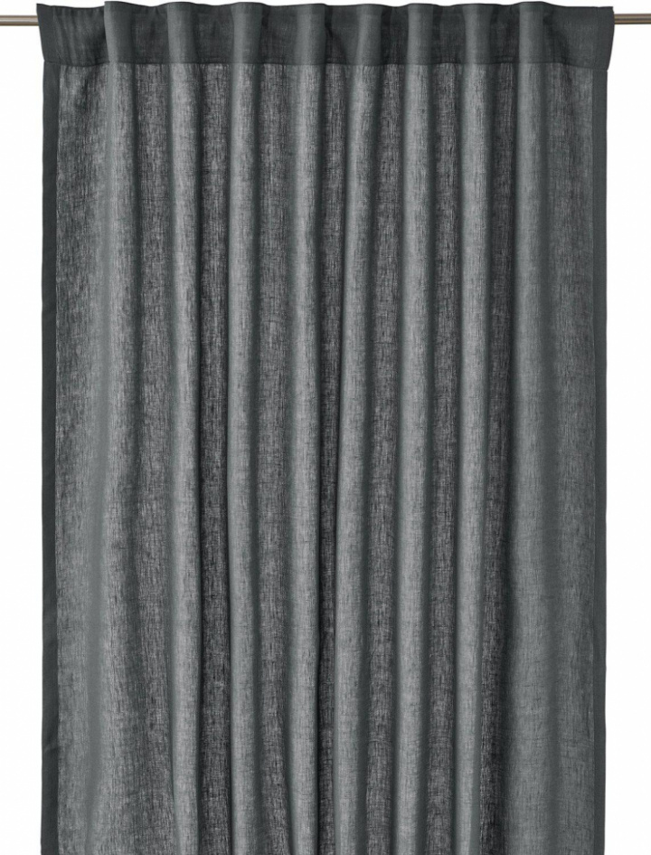 2-pakkaus Verho \'Ingrid\' 140x280 - Harmaa ryhmässä Sisustus / Kankaat / Verhot @ Reforma (1270-20-010)