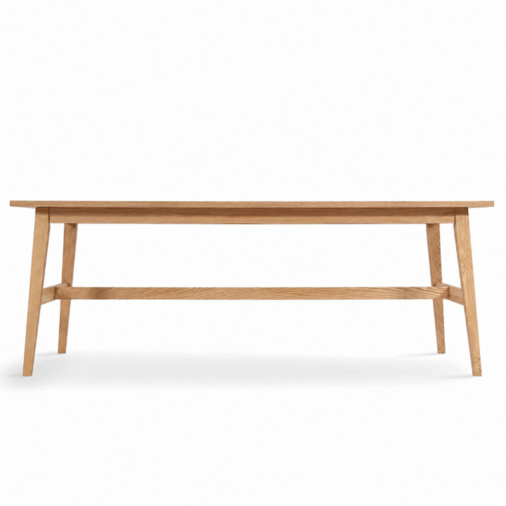 Ruokapöytä \'Alfors\' 210x100cm - Luonnonvärinen ryhmässä Huonekalut / Pöydät / Ruokapöytä @ Reforma (1275-natural)