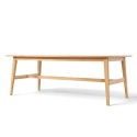 Ruokapöytä \'Alfors\' 210x100cm - Luonnonvärinen