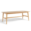 Ruokapöytä \'Alfors\' 210x100cm - Luonnonvärinen