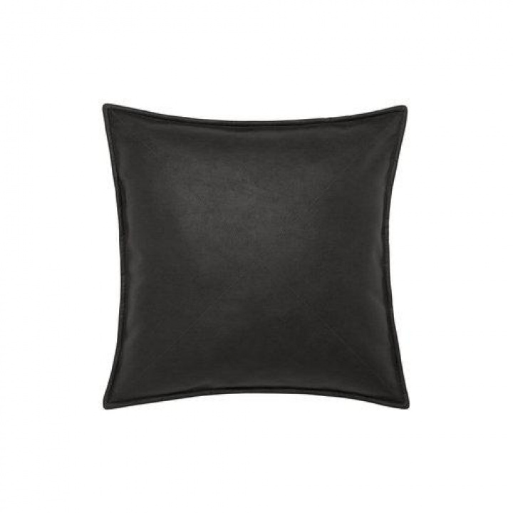 Tyynynpäällinen \'Lycke\' 45x45 - Musta ryhmässä Sisustus / Kankaat / Tyynynpäälliset @ Reforma (1284-47-122)