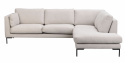 Sohva \'Corwin\' Oikea - Vaaleanbeige