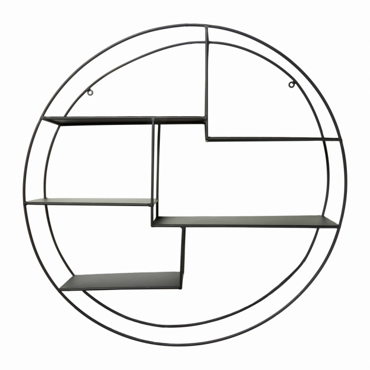 Pyöreä seinähylly \'Reol\' - Metalli ryhmässä Huonekalut / Hyllyt & säilytys / Seinähyllyt @ Reforma (131464)
