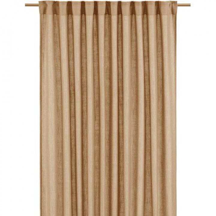 2-pakkaus Verho \'Cecil\' 145x260 - Ruskea ryhmässä Sisustus / Kankaat / Verhot @ Reforma (1339-20-006)