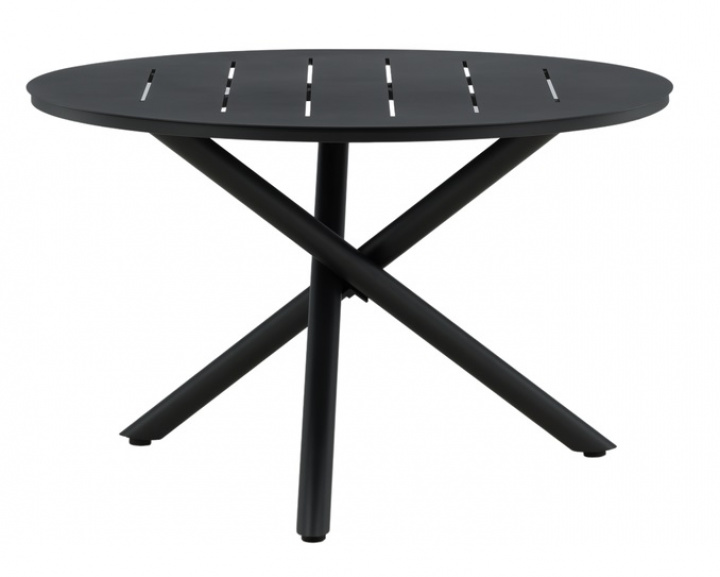 P&ouml;yt&auml; \'Capril\' - Musta ryhmässä Huonekalut / Ulkokalusteet / Puutarhapöydät @ Reforma (1351-408)