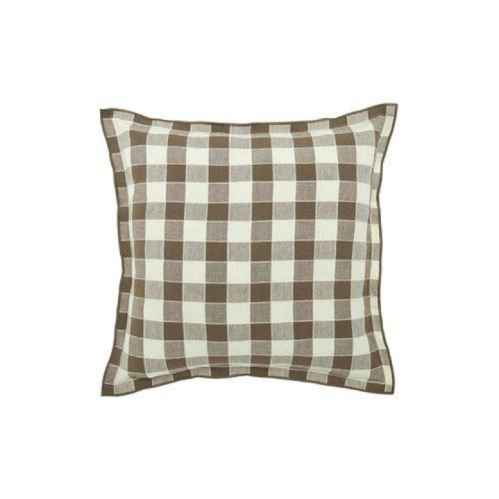 Tyynynpäällinen \'Mary\' 45x45 - Ruskea ryhmässä Sisustus / Kankaat / Tyynynpäälliset @ Reforma (1369-47-022)