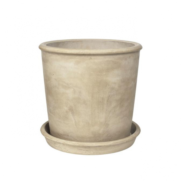 Ruukku \'Rolf\' py&ouml;re&auml; 50cm - Beige ryhmässä Sisustus / Koristeet / Ruukut @ Reforma (14469052)