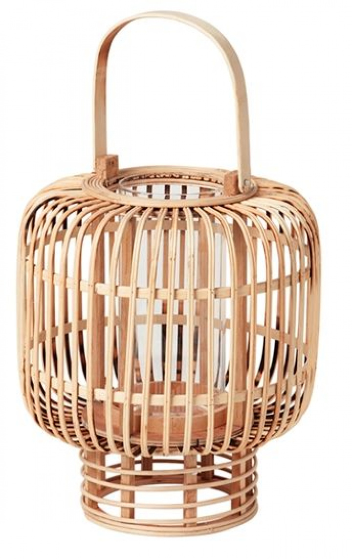 Lyhty \'Goran\' - Luonnonväri ryhmässä Sisustus / Koristeet / Kynttilänjalat & Lyhdyt @ Reforma (14591040)