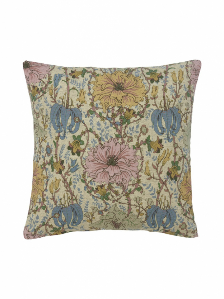 Tyynynpäällinen \'Flore\' 45x45 - Keltainen ryhmässä Sisustus / Kankaat / Tyynynpäälliset @ Reforma (1464-47-133)
