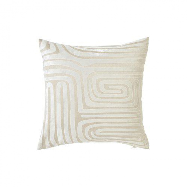 Tyynynpäällinen \'Molly\' 45x45 - Kermanvalkoinen ryhmässä Sisustus / Kankaat / Tyynynpäälliset @ Reforma (1471-47-002)