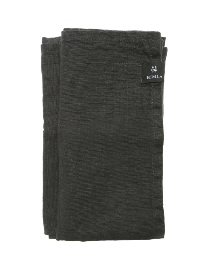 4-pack Servetti \'Sunshine\' 45x45 - Tummanharmaa ryhmässä Sisustus / Kankaat @ Reforma (147645365)