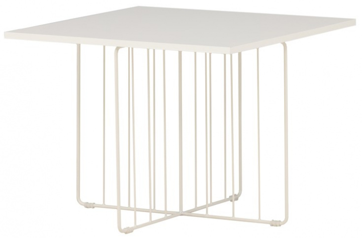 Soittopöytä \'Dagmar\' 40x40cm - Valkoinen ryhmässä Huonekalut / Pöydät / Pöytä @ Reforma (15009-011)