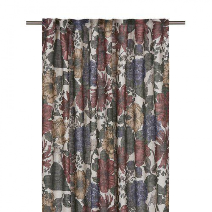 2-pack Verho \'Vivvi\' 135x280 - Monivärinen ryhmässä Sisustus / Kankaat / Verhot @ Reforma (1509-20-999)