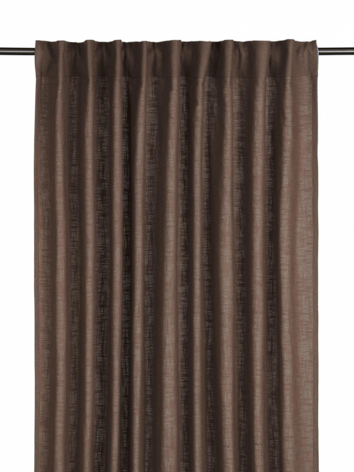 2-pack Verho \'Harper\' 140x280 - Ruskea ryhmässä Sisustus / Kankaat / Verhot @ Reforma (1529-20-022)