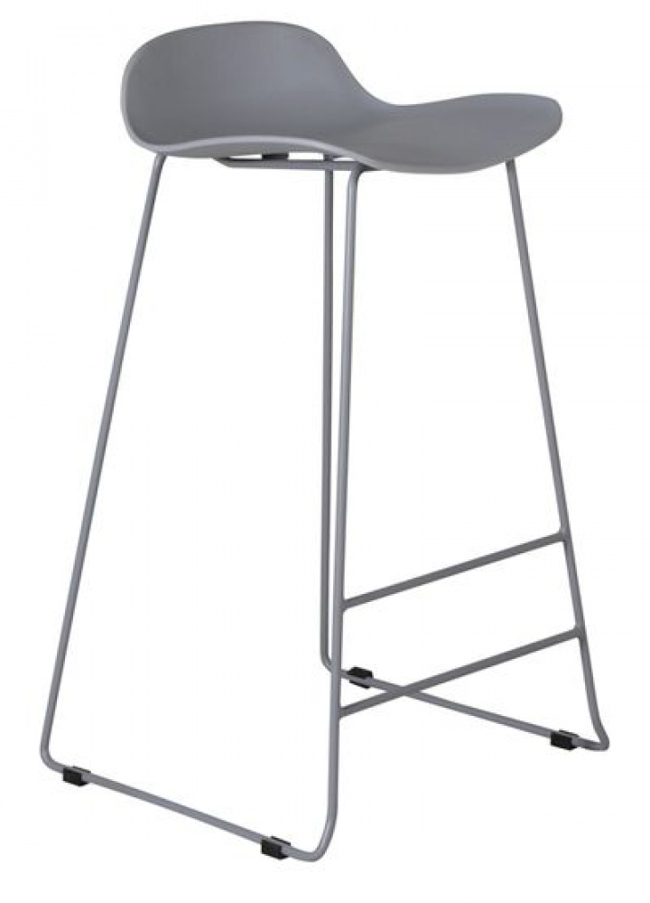 Baari-tuoli \'Evanger\' - Harmaa ryhmässä Huonekalut / Istumakalusteet / Baari-tuolit @ Reforma (15348-555)