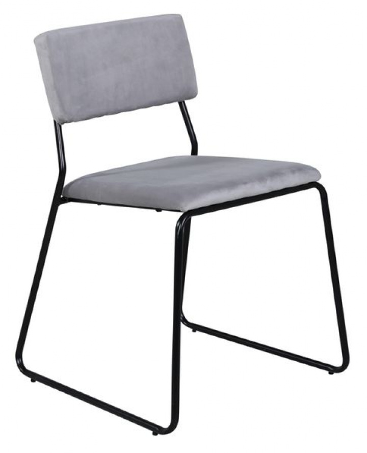 Tuoli \'Ester\' - Harmaa/Musta ryhmässä Huonekalut / Istumakalusteet / Tuolit @ Reforma (15567-885)