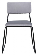 Tuoli \'Ester\' - Harmaa/Musta