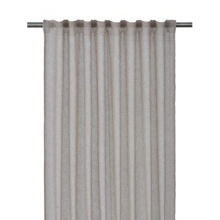 Verho \'Diana\' 2-pakkaus 140x280 - Beige ryhmässä Kampanja / Sisustus / Kankaat @ Reforma (1559-20-124)