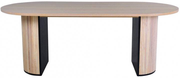 Ruokapöytä \'Barkaby\' 90x200cm - Luonnonvärinen ryhmässä Huonekalut / Pöydät / Ruokapöytä @ Reforma (15595-840)