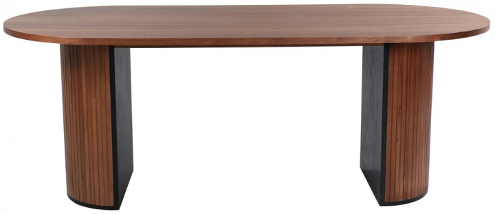 Ruokapöytä \'Barkaby\' 90x200cm - Ruskea ryhmässä Huonekalut / Pöydät / Ruokapöytä @ Reforma (15595-846)