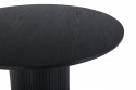 Ruokapöytä \'Barkaby\' Pyöreä 110cm - Musta