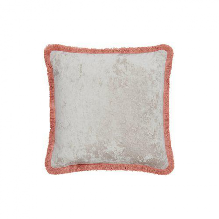 Tyynynpäällinen \'Glory\' 45x45 - Vaaleanpunainen ryhmässä Kampanja / Sisustus / Kankaat @ Reforma (1561-47-161)