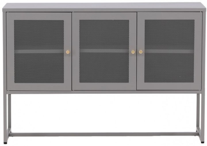 Kaappi \'Ekenäs\' 120x80 - Harmaa ryhmässä Huonekalut / Hyllyt & säilytys / Kaapit ja lipastot @ Reforma (15624-255)