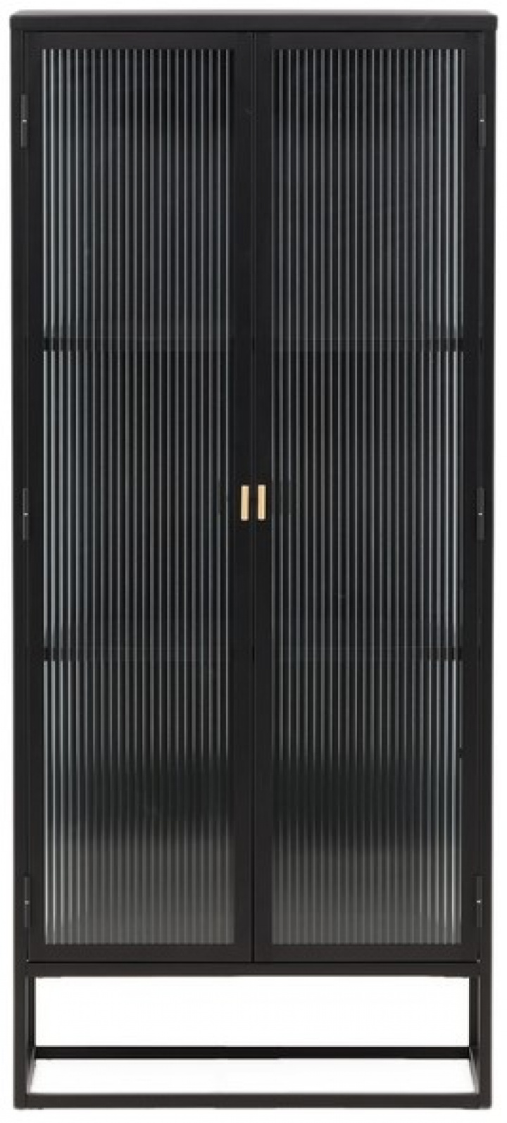 Kaappi \'Grebbestad\' 70x160cm - Musta ryhmässä Huonekalut / Hyllyt & säilytys / Kaapit ja lipastot @ Reforma (15630-208)