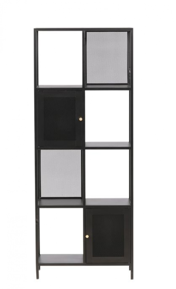 Hylly \'Nett\' 70x180cm - Musta ryhmässä Huonekalut / Hyllyt & säilytys / Kirjahyllyt @ Reforma (15631-208)